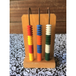 Vintage telraam uit de basisschool